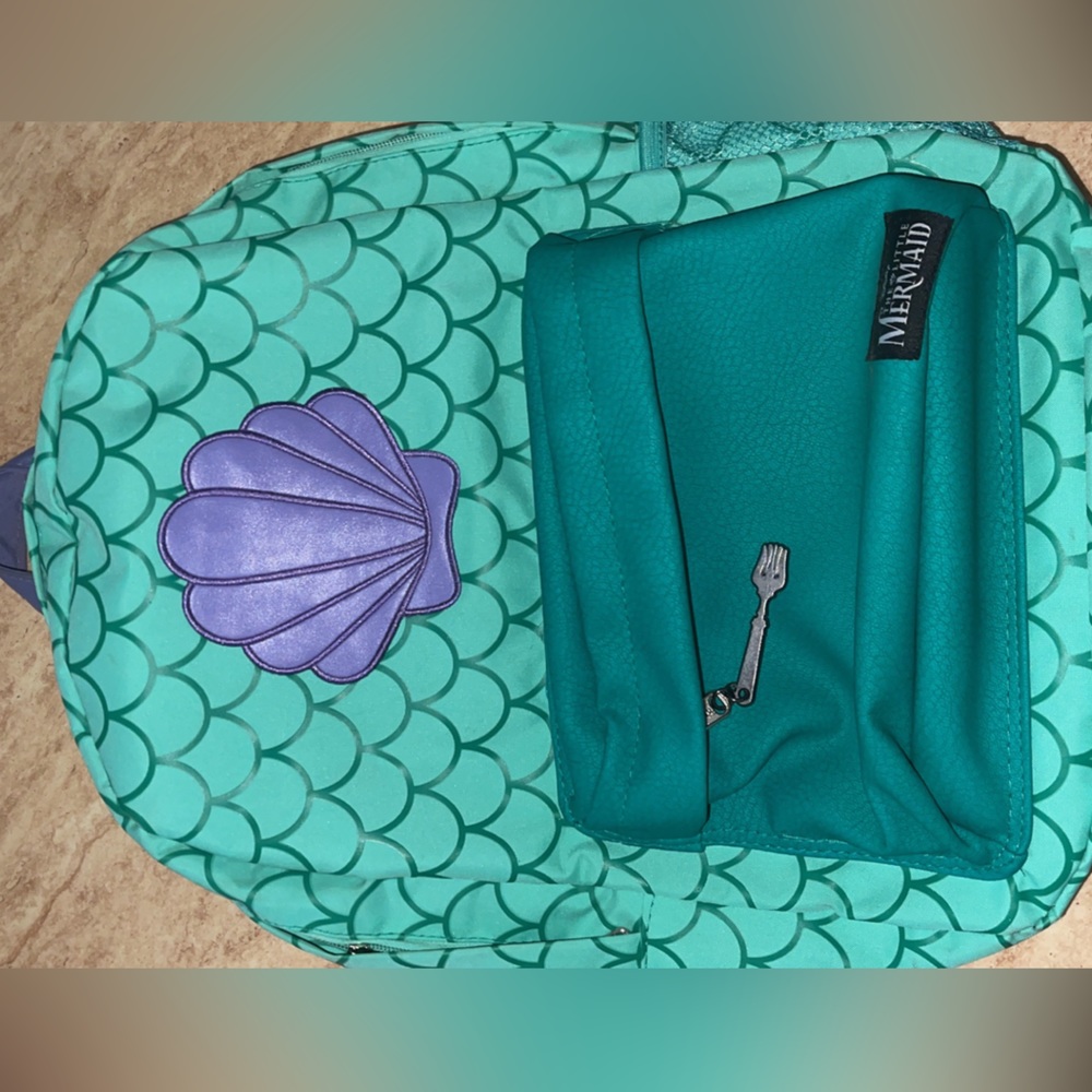 The Little Mermaid backpack like new .